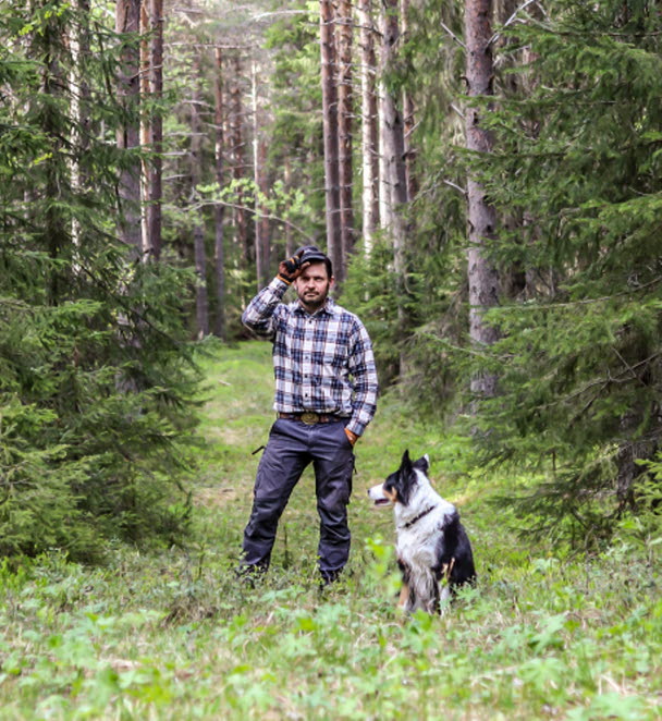 Nils Björid, Mjölk-kött och skogsbonde.