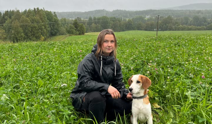 Annie Gradin, ordförande LRF Ungdomen Västernorrland