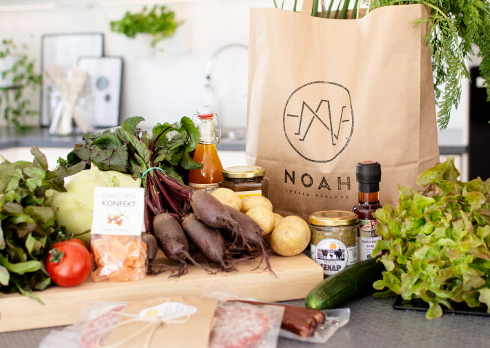 Noah kasse lokal mat 