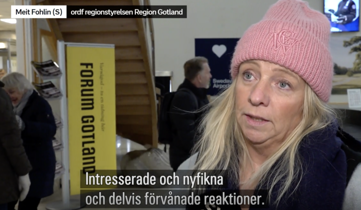 Meit Fohlin (S), ordförande i Regionstyrelsen Gotland