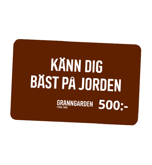 Granngården presentkort transparent bakgrund 