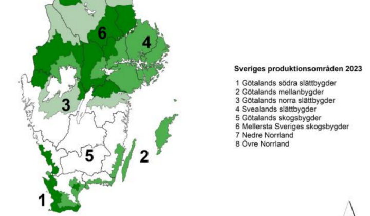 V23 Sveriges produktionsområden 2023