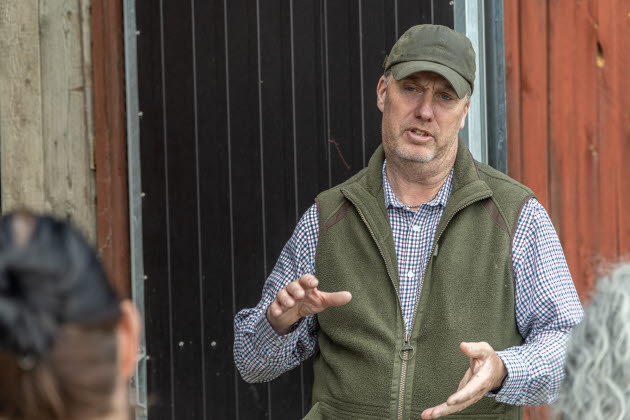 Uppsala läns riksdagsledamöter besöker Husby gård med LRF Mälardalen