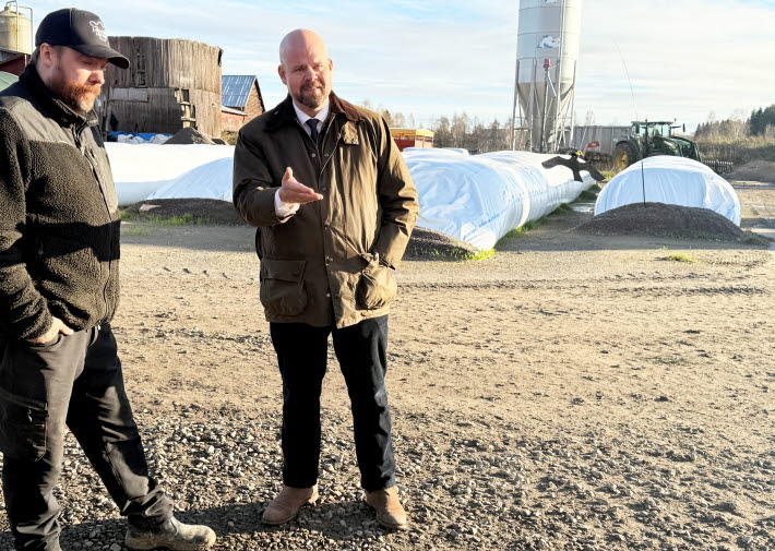 Loggers lantbruk, Sjulmark får besök av Peter Kullgren