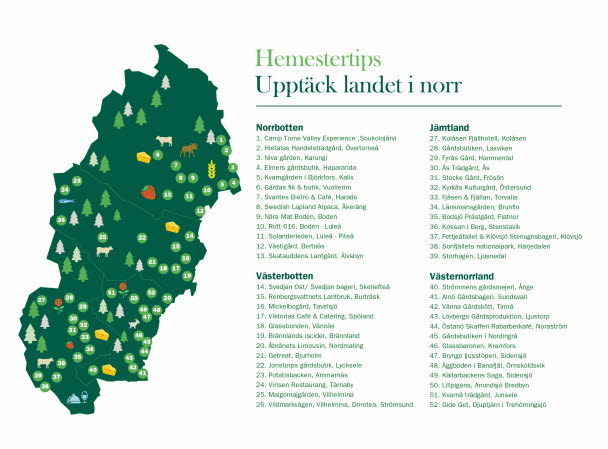 Hemesterkarta i norr