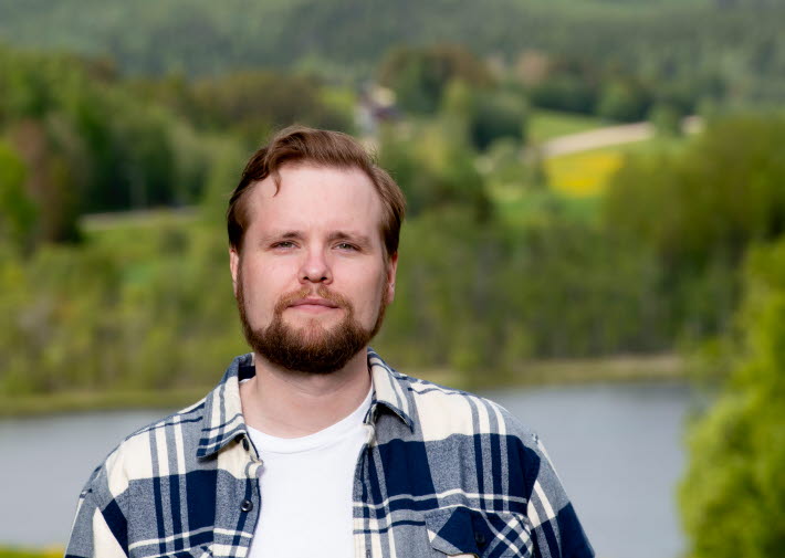 Anton Öhrlund, ordförande LRF Västernorrland, pressbild