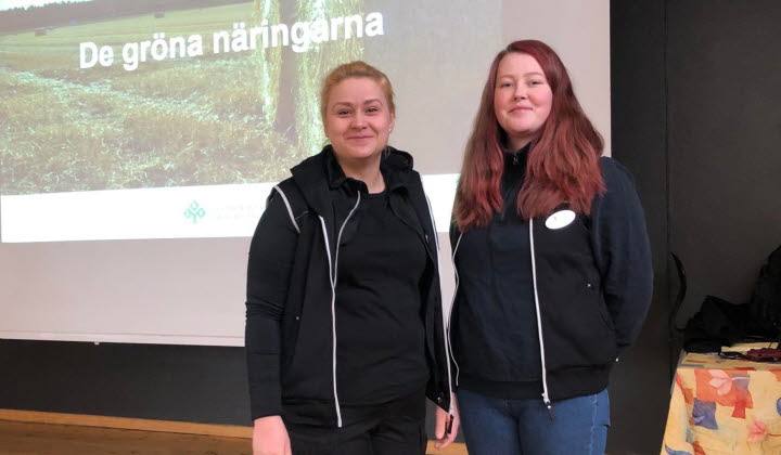 Sanna Backlund och Katarina Nykvist, LRF Ungdomen Västmanland