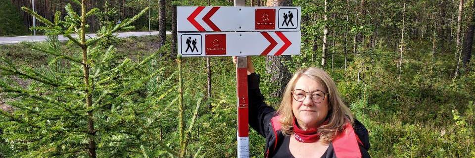 Karin Hedström, projektledare och ledamot i Solanderleden Ideell Förening. 