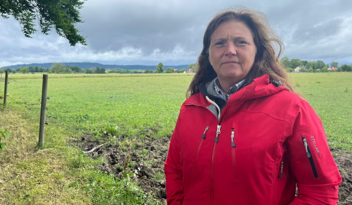 Jeanett Blackert med regnsmoln
