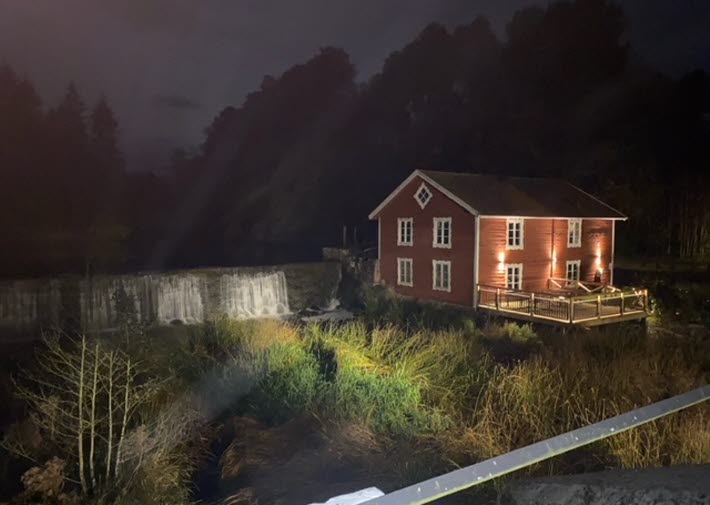 Resville kvarn och vattenfall
