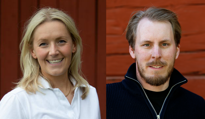 Sara Staffare Granqvist och Fredrik Gehrke, regionstyrelsen LRF Örebro