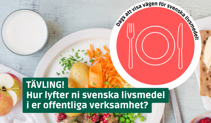 Tävling svenska livsmedel i offentliga kök