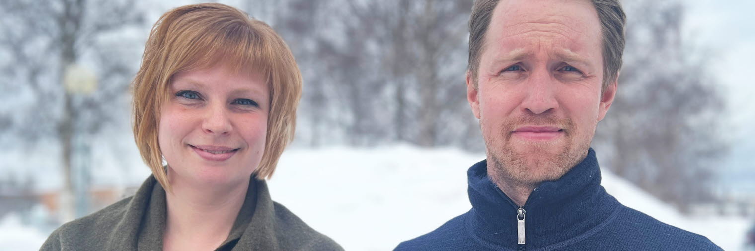 Amanda Andersson och Christoffer Lindahl valdes in i styrelsen.