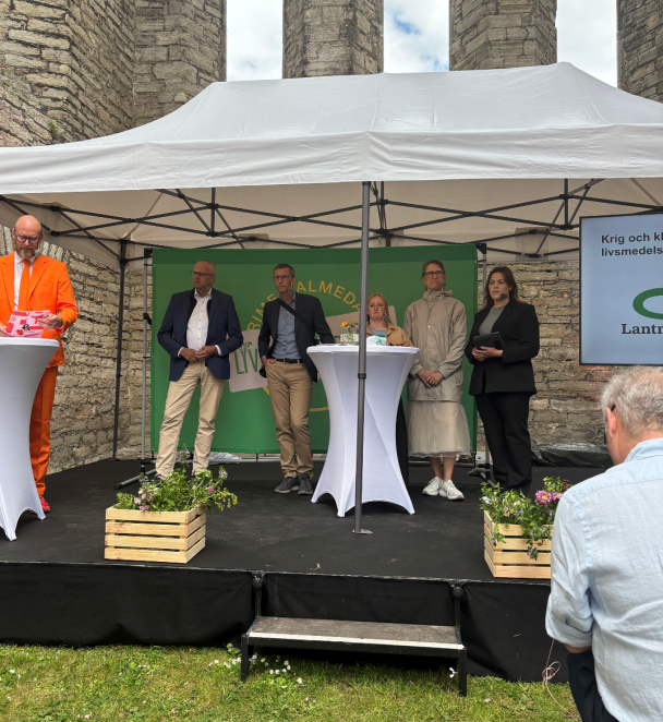 Palle Borgström på seminarium om krisberedskap i Almedalen 2025