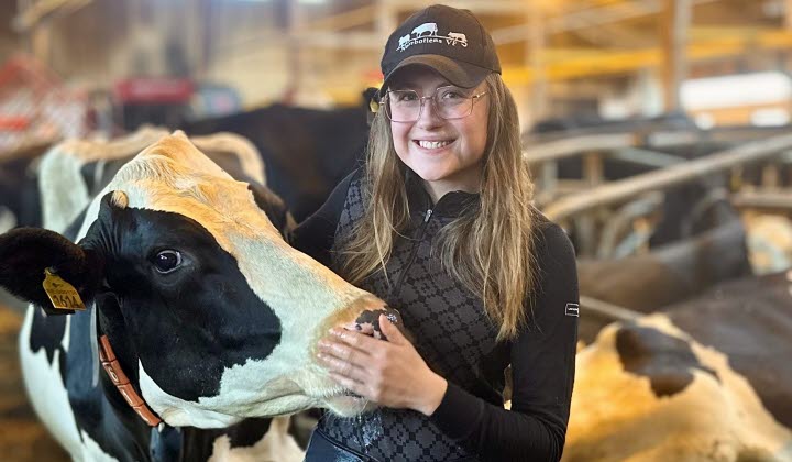 Moa Pettersson, ordförande LRF Ungdomen Norrbotten