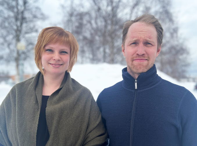 Amanda Andersson och Christoffer Lindahl valdes in i styrelsen.