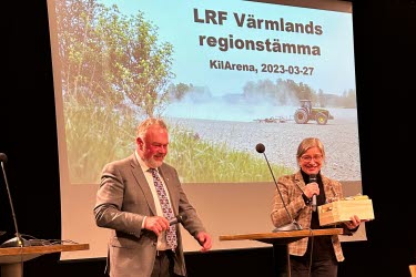 Patrik O avtackar Anna R
