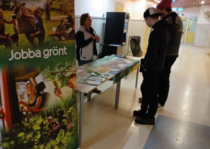 Näringslivsdag på Kalix Naturbruksgymnasium LRF och Jobba Grönt