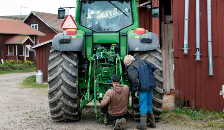 lantbrukare Roger Johansson Botans lantbruk Stumsnäs Dalarna