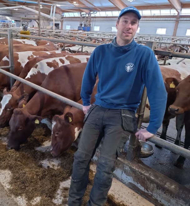 Johan Liljebäck Driver Stora Mu AB i Svartbyn, Överkalix