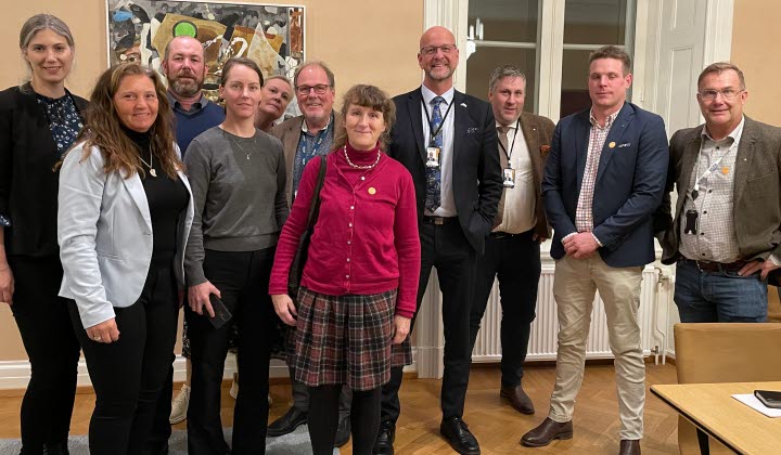 LRF Östergötland besöker riksdagshuset 8 november 2023